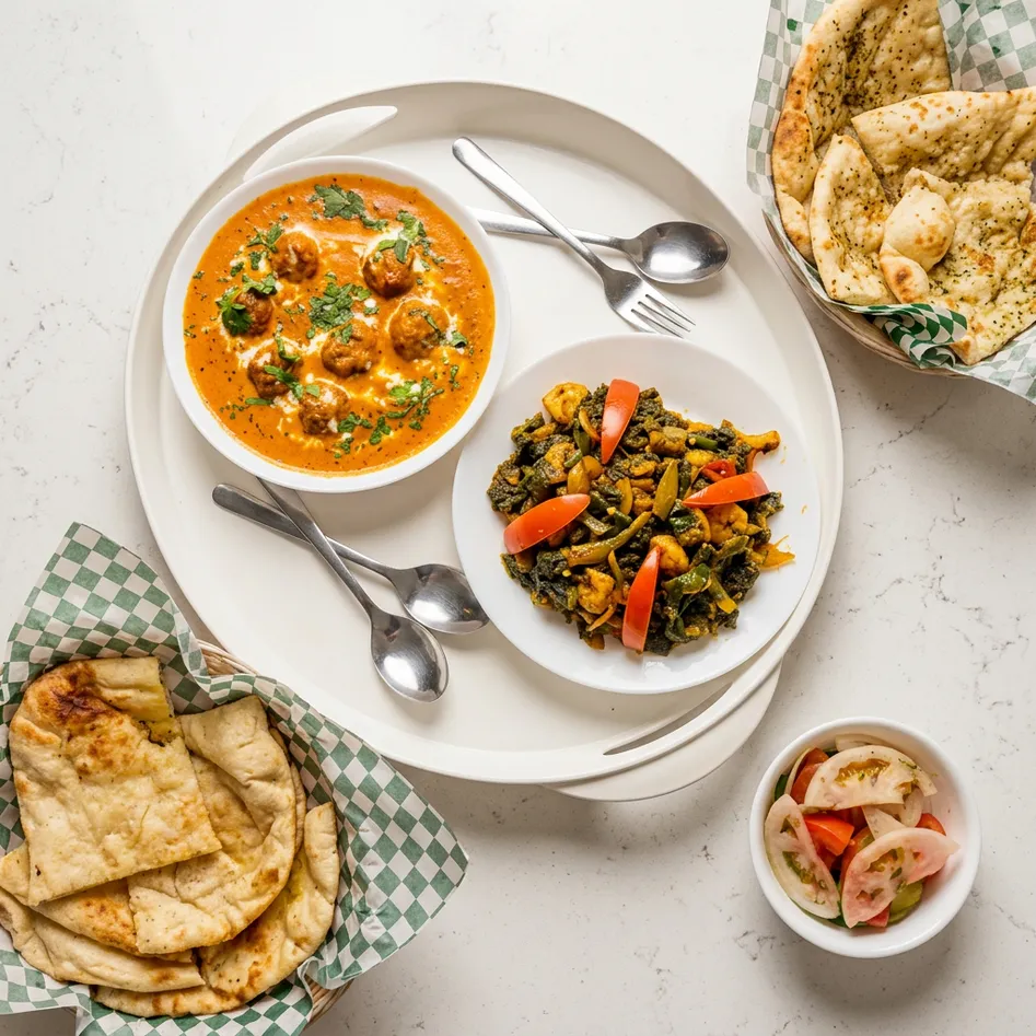 Fresh North Indian food prepared at Kirat Dhaba on Portage Ave Winnipeg